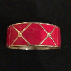 Victoria’s Secret Magenta Pink & Silver Bangle